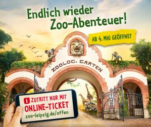 Der Zoo Leipzig öffnet wieder © Zoo Leipzig