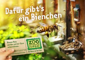 Mit einer Bienen-Patenschaft den Zoo unterstützen © Zoo Leipzig